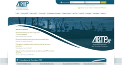 Desktop Screenshot of abtp.org.br